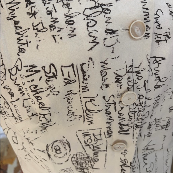 Grover Rad Ying Yang Vest- Cream size 12, nwt - Picture 6 of 6